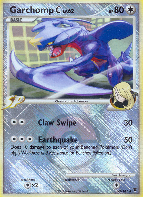 Supreme Victors Holo Garchomp C #60 League Promo